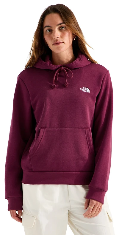 Women's Evolution Simple Dome Regular Hoodie Burgundy Crush