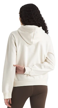 Women's Evolution Simple Dome Hoodie White Dune
