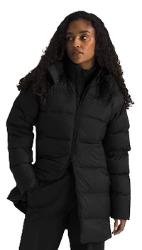 Women's Hydrenalite City Down Hooded Parka TNF Black