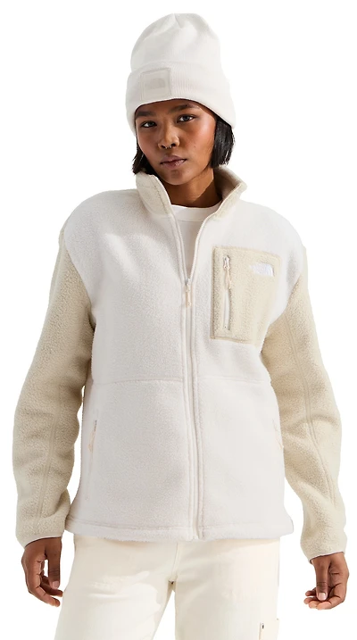 Women's Yumiori Full Zip White Dune/Desert Stone
