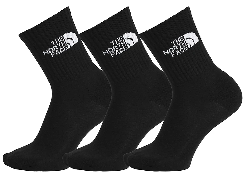 Everyday Standard Crew Sock 3P TNF Black