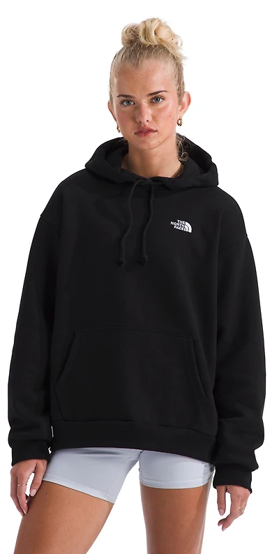 Women's Evolution Simple Dome Oversize Hoodie TNF Black