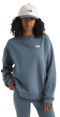 Women's Evolution Simple Dome Oversized Crew Granite Grey