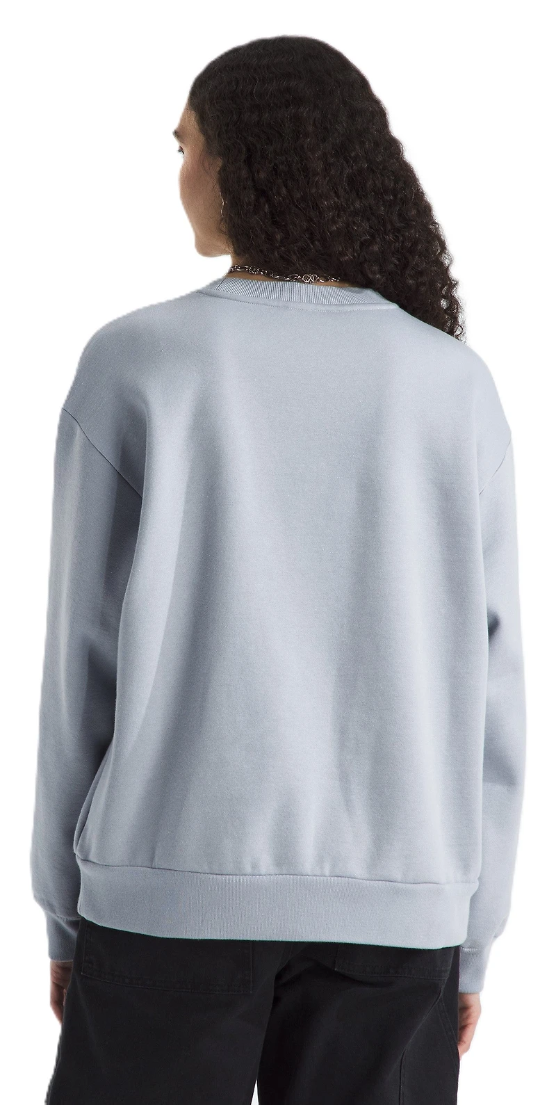 Women's Evolution Simple Dome Oversized Crew Blue Flax