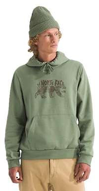 Men's Evolution TNF Bear Hoodie Graphic Bark Mist