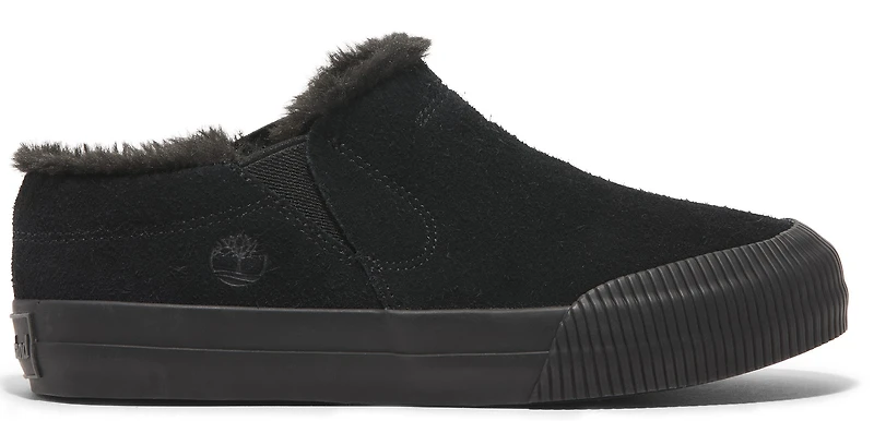 Skyla Bay 2.0 Warm Lined Slip-on Black Suede