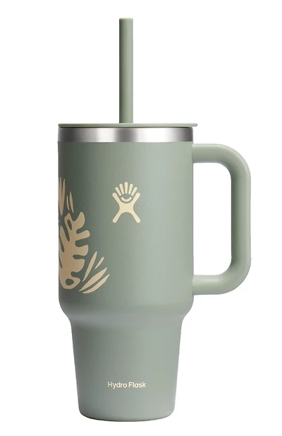 32oz Travel Tumbler Agave Print