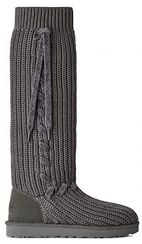 W Classic Tall Whipstitch Knit Charcoal