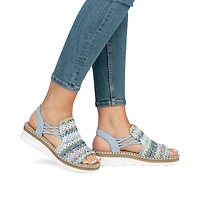 Blue Multi Woven