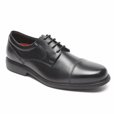 Charles Road Captoe Black Wide