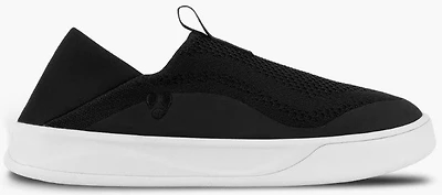 Mens Weekend Slip-on Black White