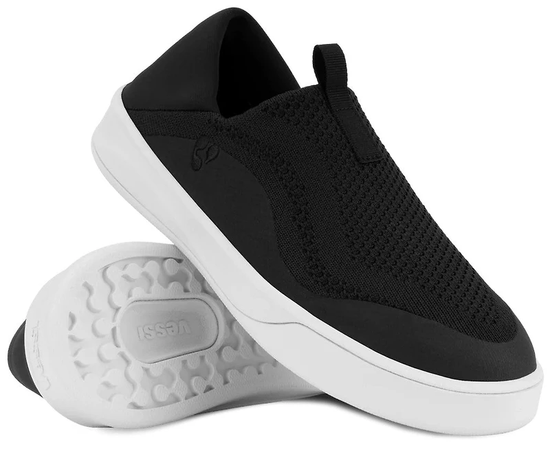 Womens Weekend Slip-on Black White