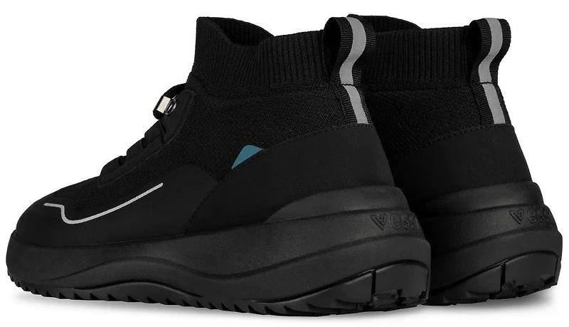 Womens Stormburst High Top Space Black