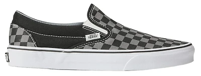 U Classic Slip On Black Pewter Checkerboard
