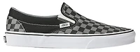 U Classic Slip On Black Pewter Checkerboard