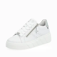 White Lace Up