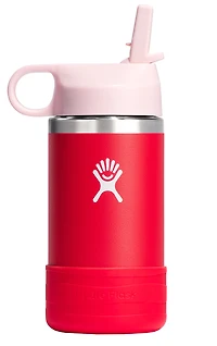 12oz Kids Wide Mouth Straw Cap And Boot Goji