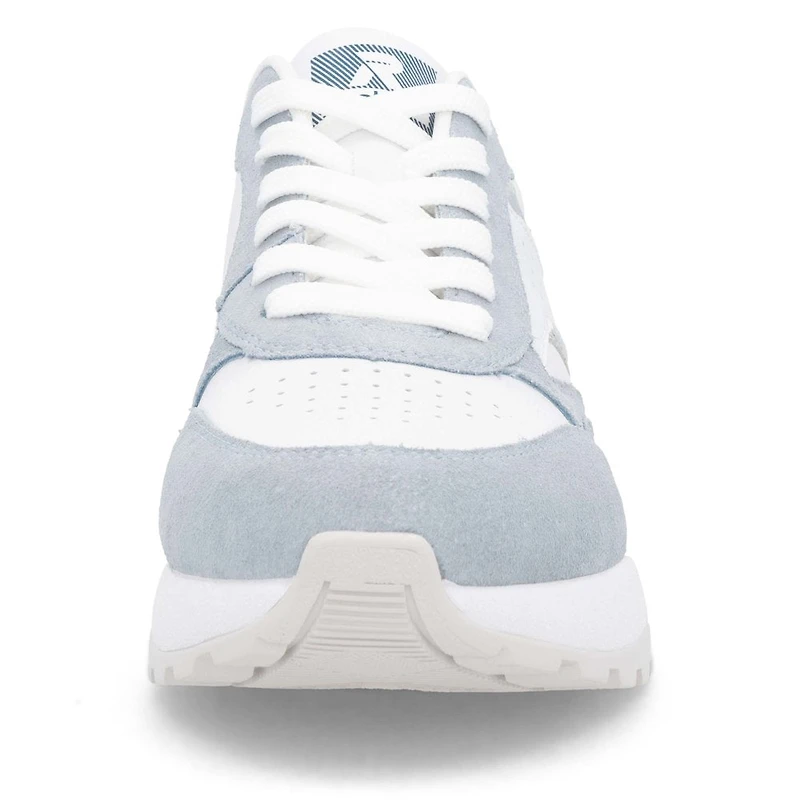 Blue Lace Up Runner