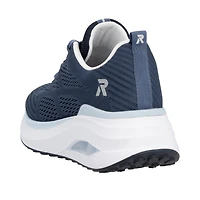 Blue Lace Up Runner