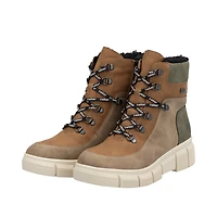 Multi Warmlined Lace Up Boot
