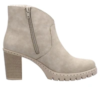 Champagne Heeled Boot