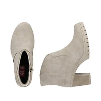 Champagne Heeled Boot