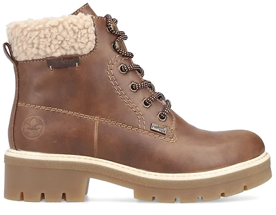 Tan Lace Up Boot