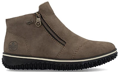 Brown Side Zip Ankle Boot