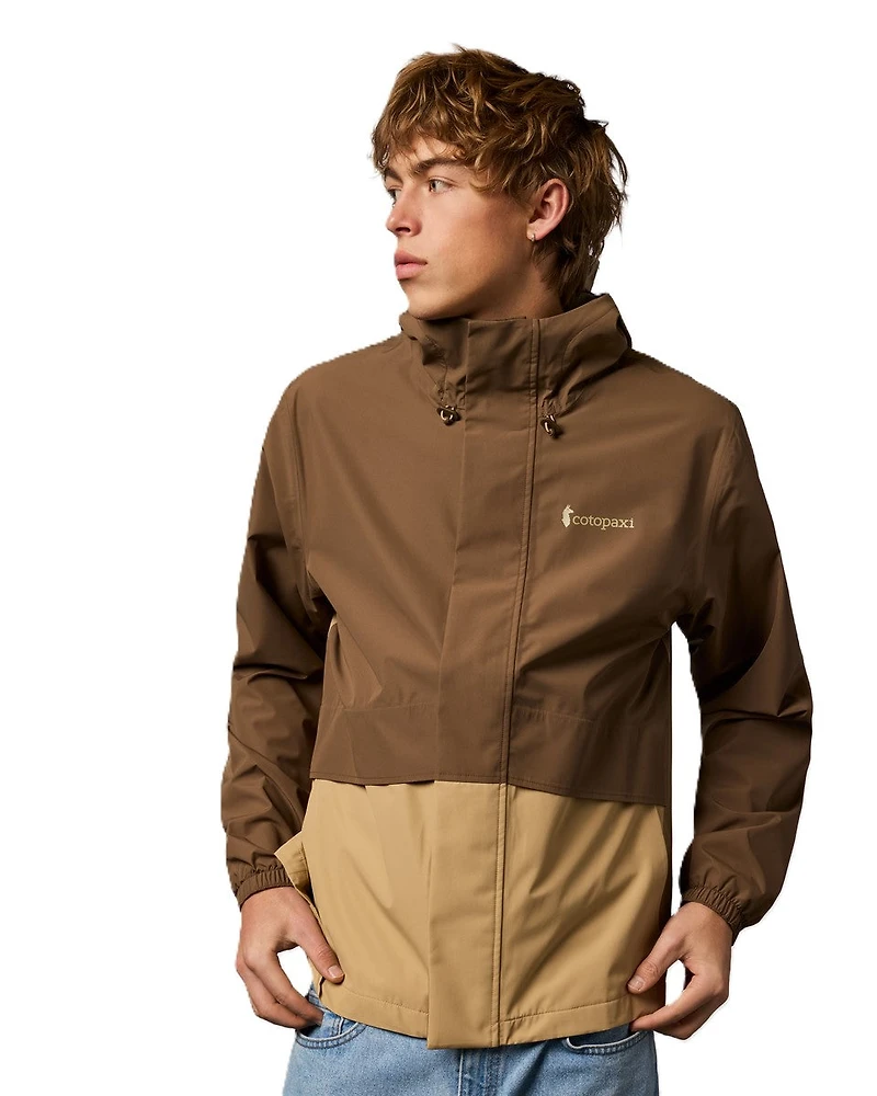 Rayu Rain Jacket Dune And Khaki