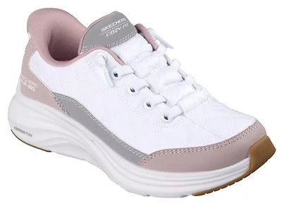 Slip-ins Contour Foam-cozy Fit White/Lavender