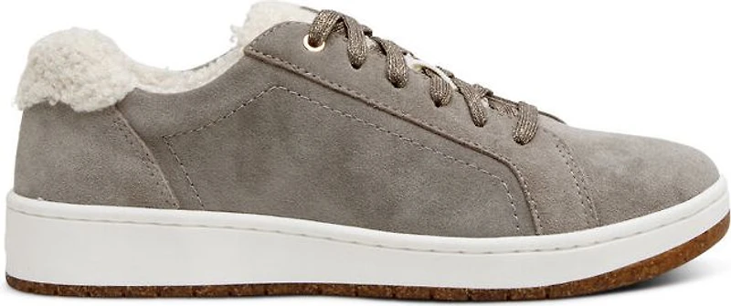 Cozy Blake Grey Shearling Lace Up