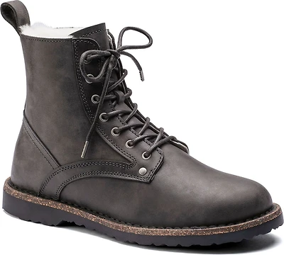 Bryson Shearling Graphite Narr