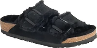 Arizona Shearling Suede Black - Narrow