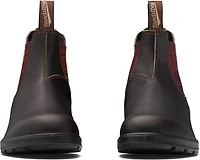 Blundstone 2100 - Original Brown With Burgundy Tartan Elastic