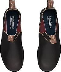 Blundstone 2100 - Original Brown With Burgundy Tartan Elastic