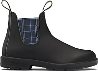 Blundstone 2102 - Original Black With Navy Tartan Elastic