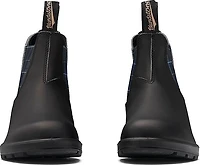 Blundstone 2102 - Original Black With Navy Tartan Elastic