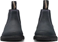 Blundstone 2195 - Kids Suede Navy With Pale Pink Elastic