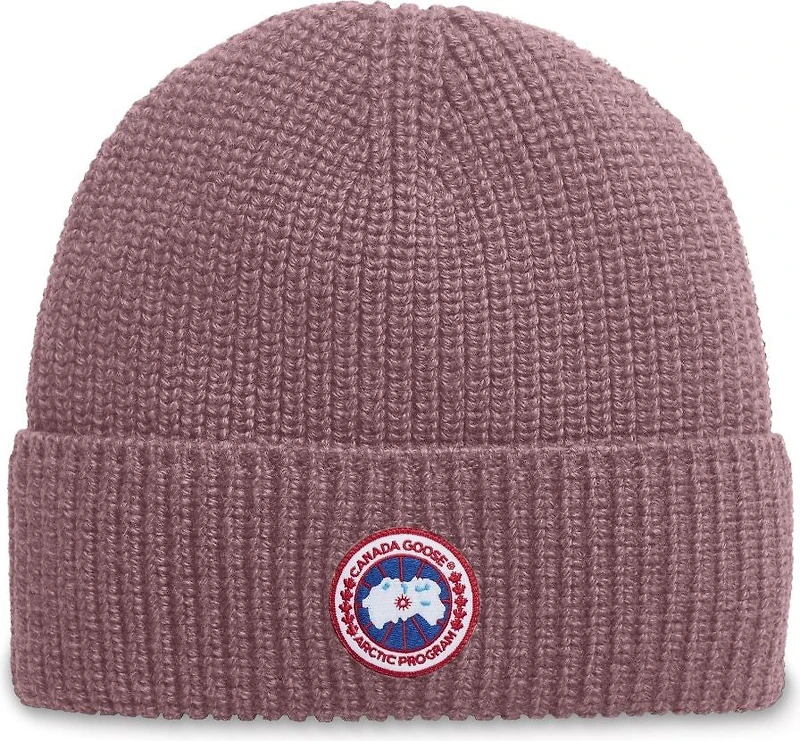 Arctic Disc Rib Toque Soft Mauve