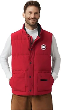 Freestyle Crew Vest Red