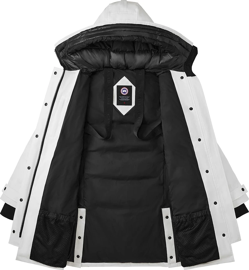 Shelburne Parka CR Black Label North Star White