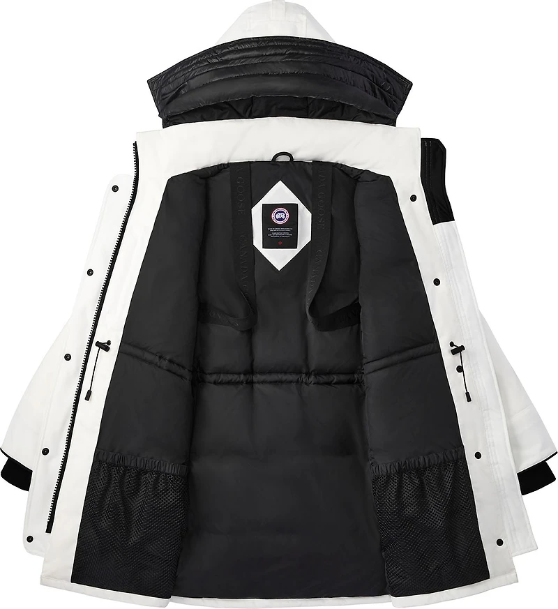 Trillium Parka CR Black Label North Star White