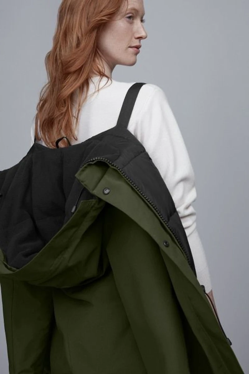 Victoria Parka Military Green