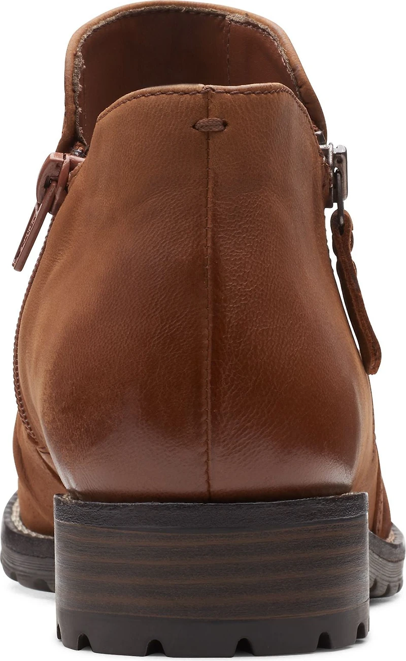 Clarkwell Zip Dark Tan