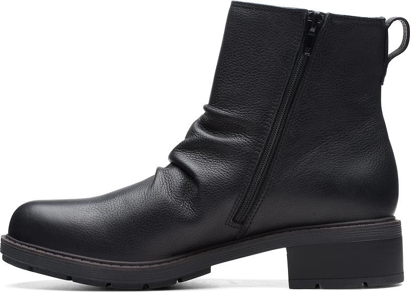Hearth Rose Black Leather