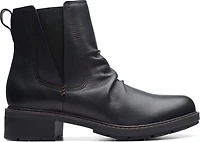 Hearth Rose Black Leather