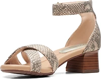 Desirae Lily Beige Metallic