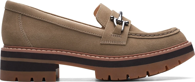 Orianna Bit Dark Sand Suede