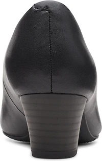 Teresa Step Black Leather