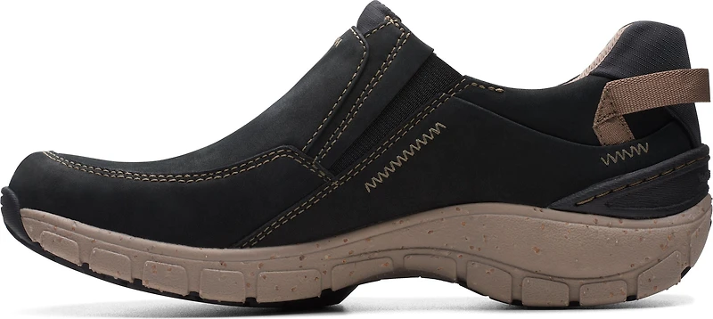 Wave Plateau Black Nubuck
